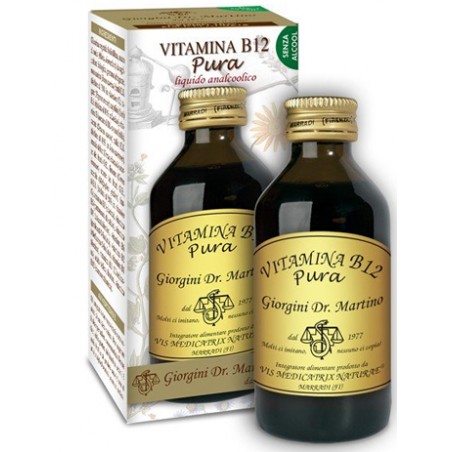 Dr. Giorgini Ser-vis Vitamina B12 Pura 100 Ml Liquido Analcolico