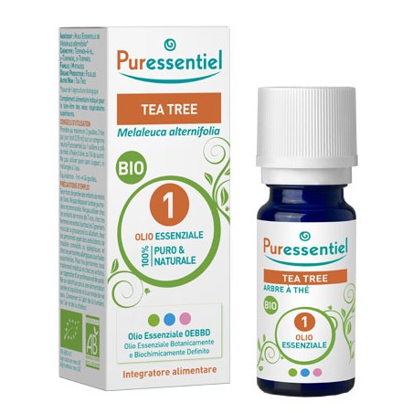 Puressentiel Italia Tea Tree Bio Olio Essenziale 10 Ml