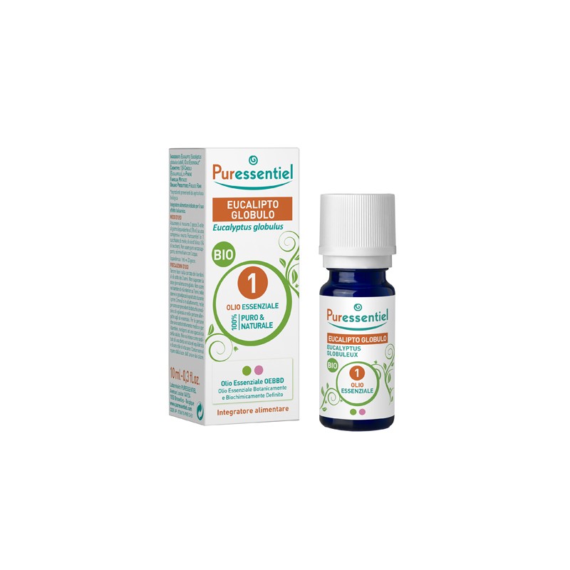 Puressentiel Italia Puressentiel Eucalipto Globulo Olio Essenziale Bio 10 Ml