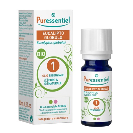 Puressentiel Italia Puressentiel Eucalipto Globulo Olio Essenziale Bio 10 Ml