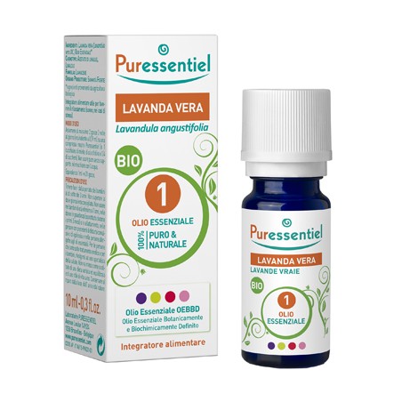 Puressentiel Italia Puressentiel Lavanda Vera Olio Essenziale Bio 10 Ml