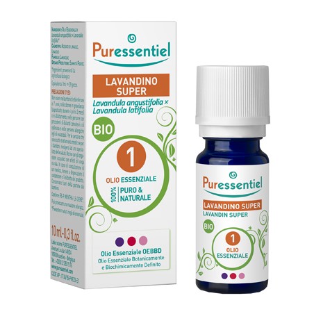 Puressentiel Italia Puressentiel Lavandino Super Olio Essenziale Bio 10 Ml