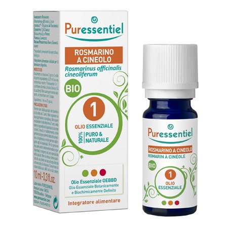 Puressentiel Italia Puressentiel Rosmarino Cineolo Olio Essenziale Bio 10 Ml