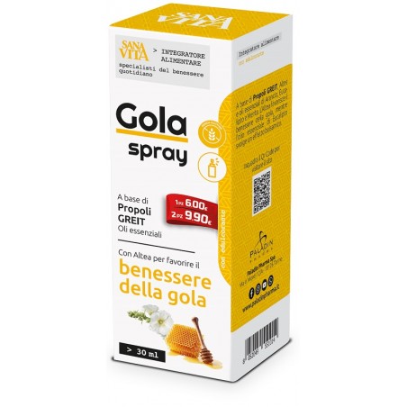 Paladin Pharma Sanavita Gola Spray 30 Ml