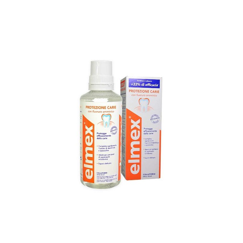 Colgate-palmolive Commerc. Elmex Protezione Carie Collutorio Fluoruro Amminico 400 Ml