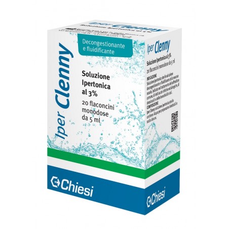 Chiesi Farmaceutici Iper Clenny Soluzione Ipertonica Monodose 20 Flaconi 2 Ml