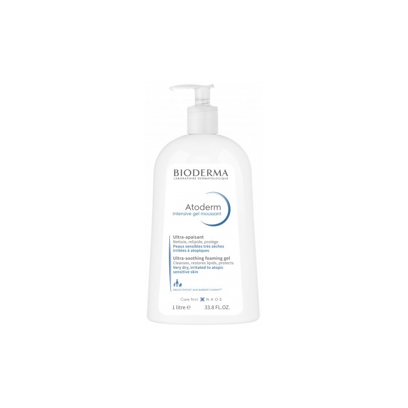 Bioderma Italia Atoderm Intensive Gel Moussant 1 Litro