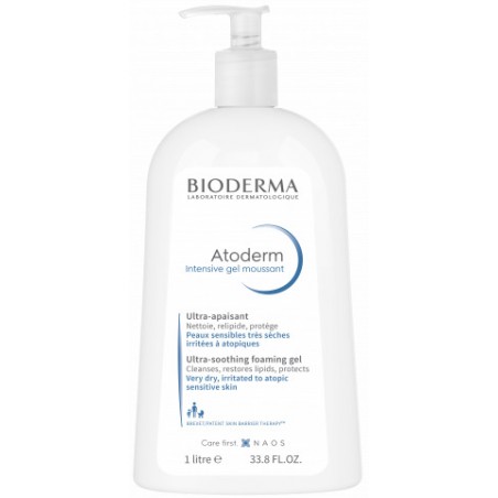 Bioderma Italia Atoderm Intensive Gel Moussant 1 Litro