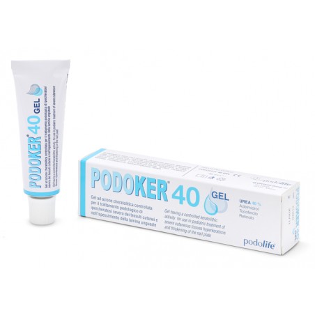 Epitech Group Podoker 40 Gel Azione Cheratolitica Tubo Da 30 Ml Con Applicatore