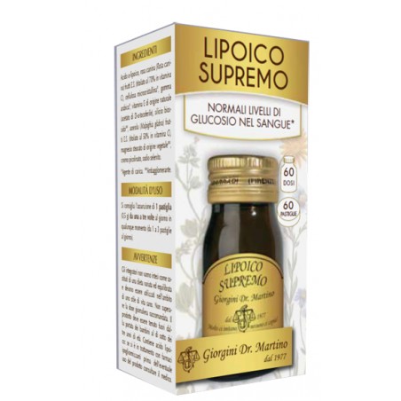 Dr. Giorgini Ser-vis Lipoico Supremo 60 Pastiglie