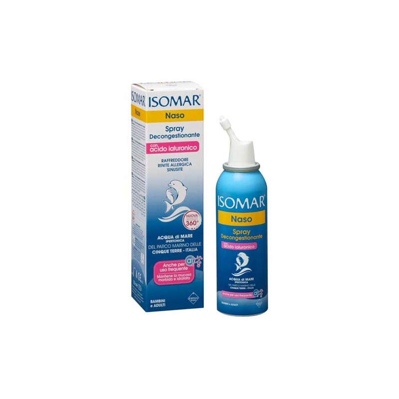 Euritalia Pharma Isomar Spray Decongestionante Acido Ialuronico 100 Ml