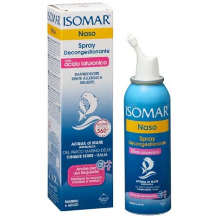 Euritalia Pharma Isomar Spray Decongestionante Acido Ialuronico 100 Ml