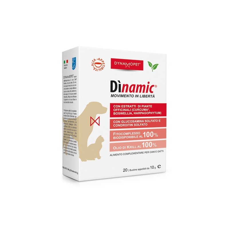 Dynamopet Dinamic 20 Bustine 10 G