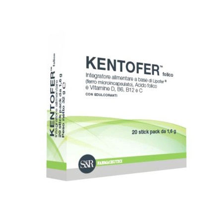 S&r Farmaceutici Kentofer Folico 20 Stickpack