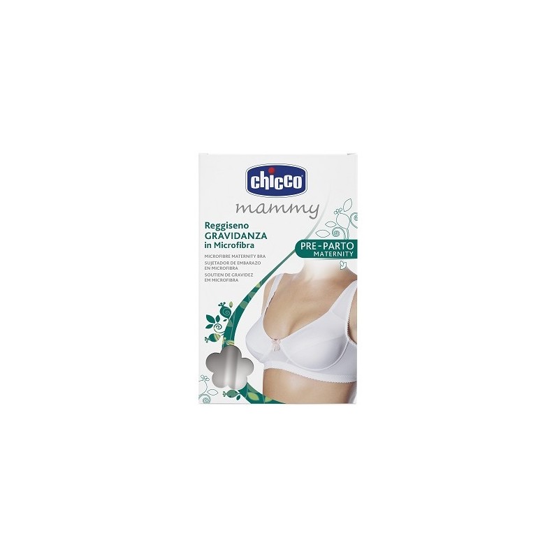 Chicco Mammy Reggiseno Microfibra Gravidanza Bianco 3c