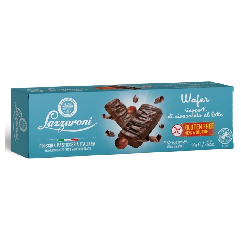 D. Lazzaroni & C. Wafer Ricoperti Di Cioccolato 100 G