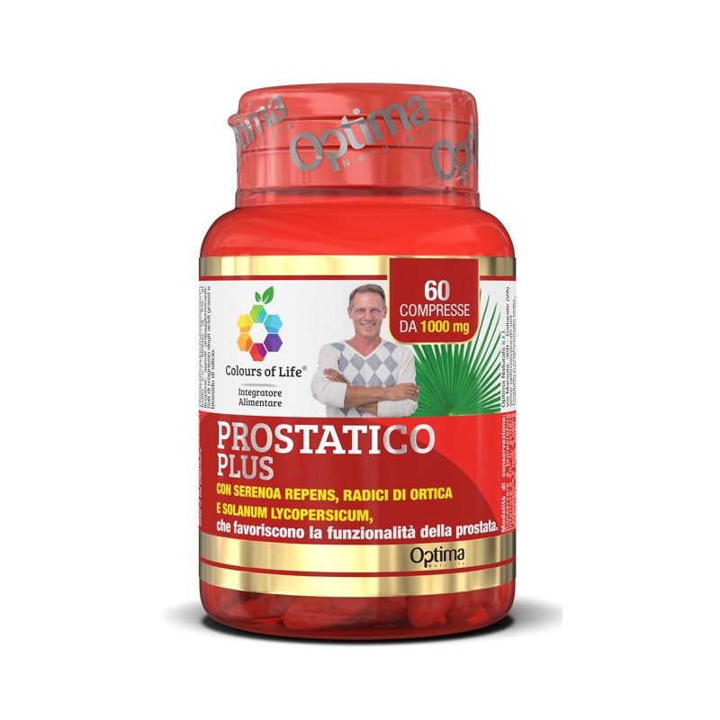 Optima Naturals Colours Of Life Prostatico Plus 60 Compresse 1000 Mg