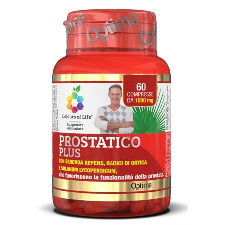 Optima Naturals Colours Of Life Prostatico Plus 60 Compresse 1000 Mg