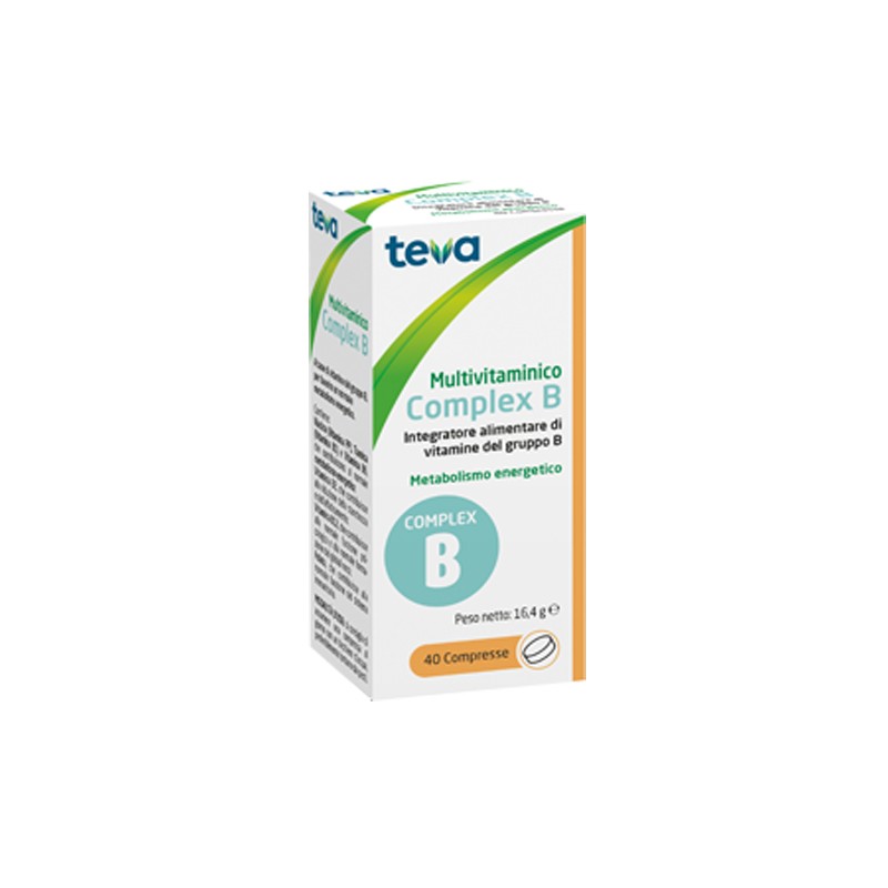 Teva Italia Multivitaminico Complex B Teva 40 Compresse 16,4 G