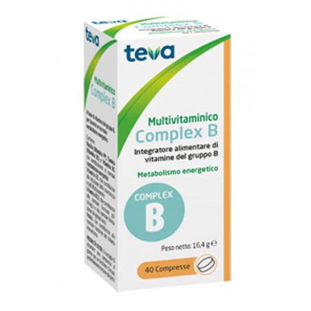 Teva Italia Multivitaminico Complex B Teva 40 Compresse 16,4 G