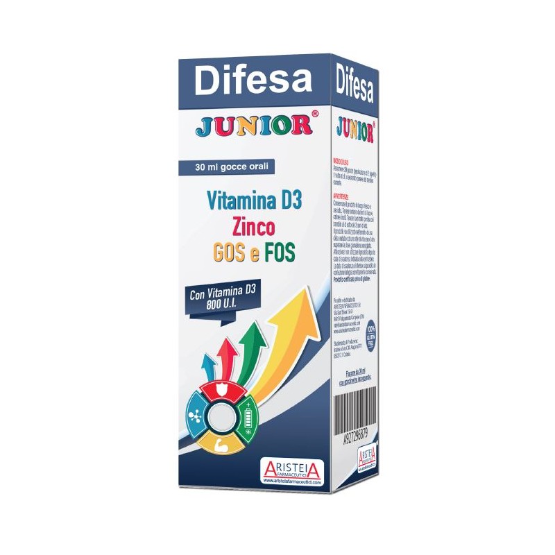 Aristeia Farmaceutici Difesa Junior Gocce Orali 30 Ml