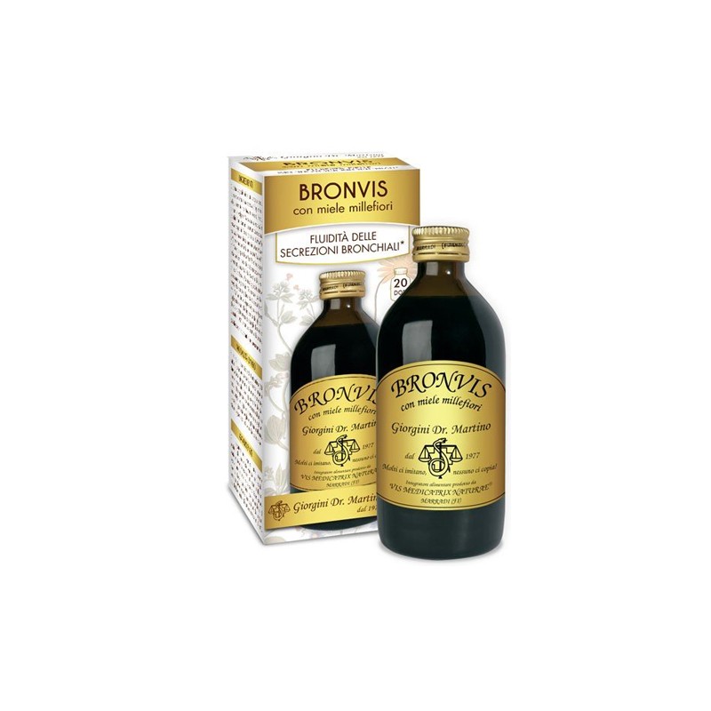 Dr. Giorgini Bronvis Con Miele Millefiori 200 Ml