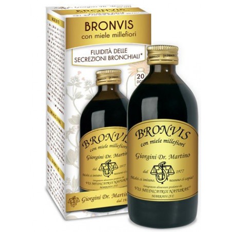 Dr. Giorgini Bronvis Con Miele Millefiori 200 Ml