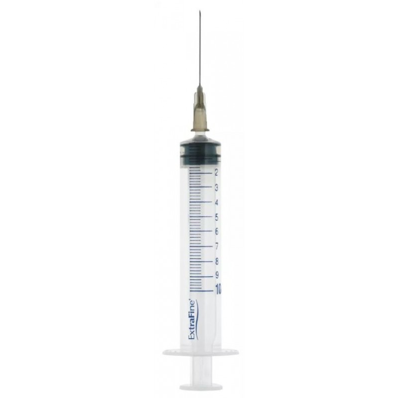 Desa Pharma Siringa Extrafine Ipodermica 10 Ml Ago 12 Gauge 22