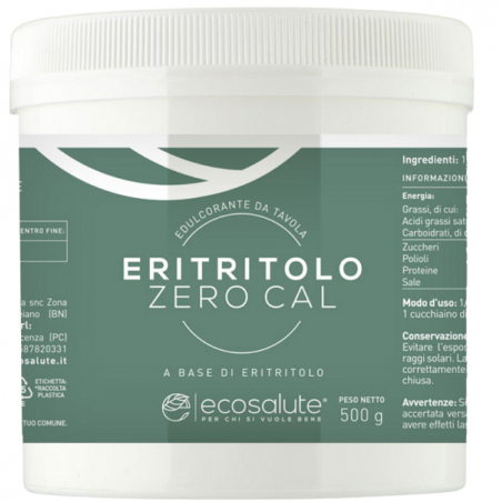 Zio Ecosalute Eritritolo Zero Cal 500 G