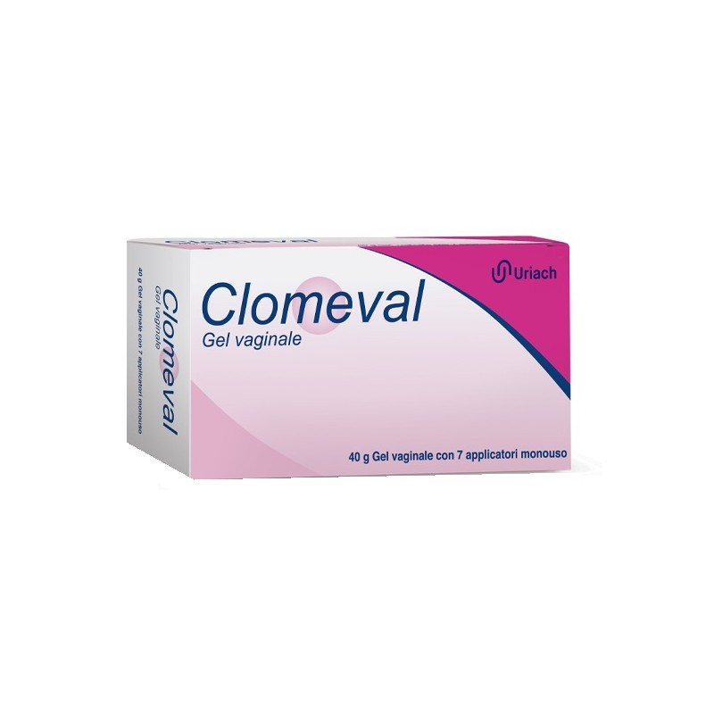 Uriach Italy Clomeval Gel Vaginale Tubo + 7 Applicatori Monouso