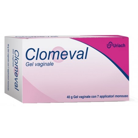 Uriach Italy Clomeval Gel Vaginale Tubo + 7 Applicatori Monouso