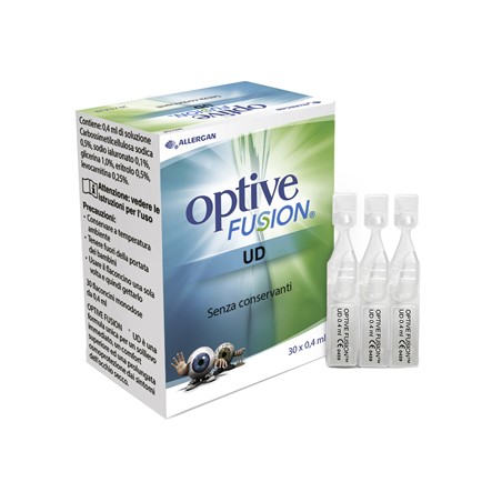 Abbvie Optive Fusion Ud Soluzione Oftalmica Sterile 30 Flaconcini Monodose 0,4 Ml