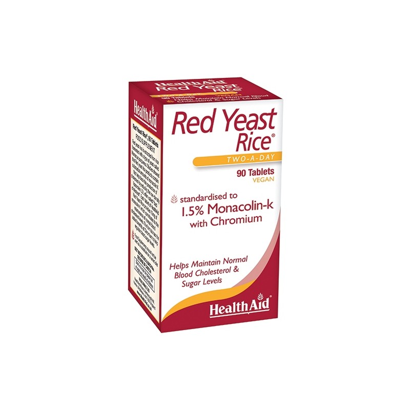 Healthaid Italia Red Yeast Rice Riso Rosso 90 Compresse