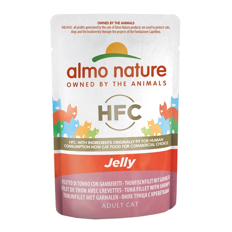 Almo Nature Classic Gatto Con Tonno E Gamberetti Jelly