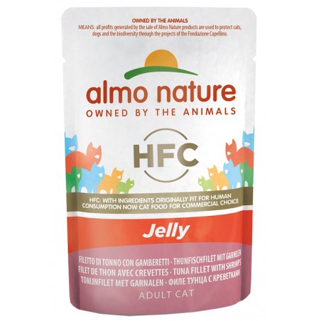 Almo Nature Classic Gatto Con Tonno E Gamberetti Jelly