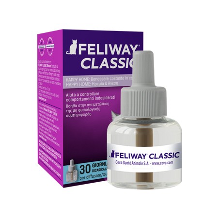 Ceva Salute Animale Feliway Classic Ricarica Flacone Da 48 Ml