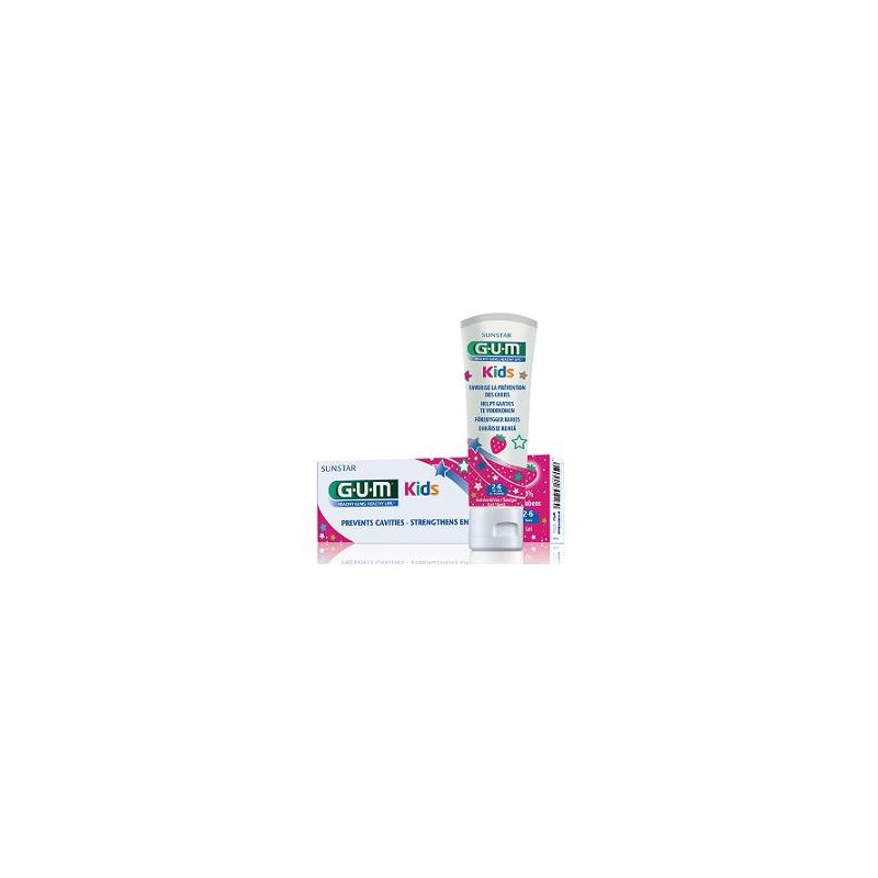 Sunstar Italiana Gum Kids Dentifricio 2/6 Fluoro 500 Ppm