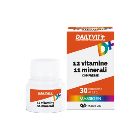 Marco Viti Farmaceutici Dailyvit+ 12 Vitamine 11 Minerali 30 Compresse