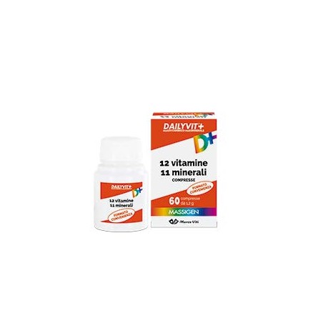 Marco Viti Farmaceutici Dailyvit+ 12 Vitamine 11 Minerali 60 Compresse