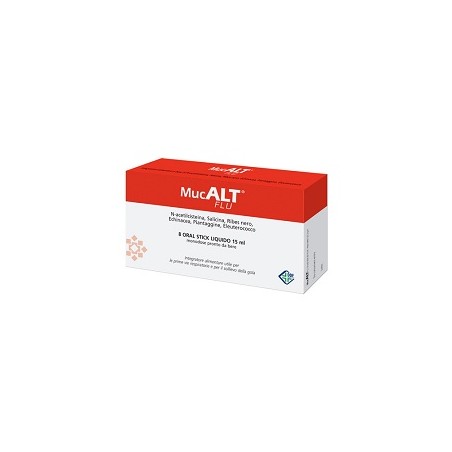 Ddfarma Mucalt Flu 8 Oral Stick Monodose