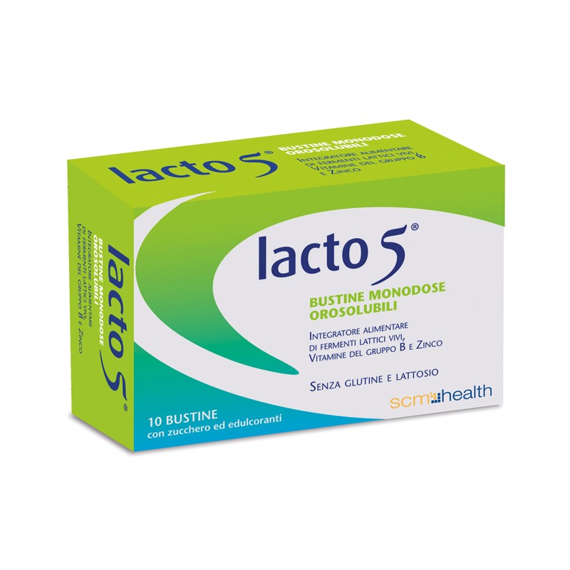 Montefarmaco Otc Lacto 5 10 Bustine Orosolubili