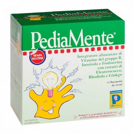 Pediatrica Pediamente 15 Flaconcini 10 Ml