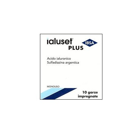 Ibsa Farmaceutici Italia Garza Medicata Ialuset 10x10 Cm 10 Pezzi