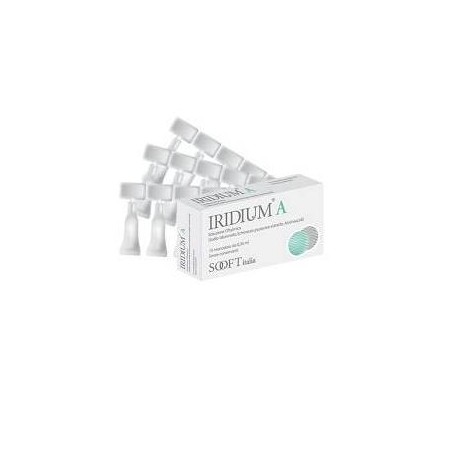 Fidia Farmaceutici Iridium A Monodose Gocce Oculari 15 Flaconcini 0,35 Ml