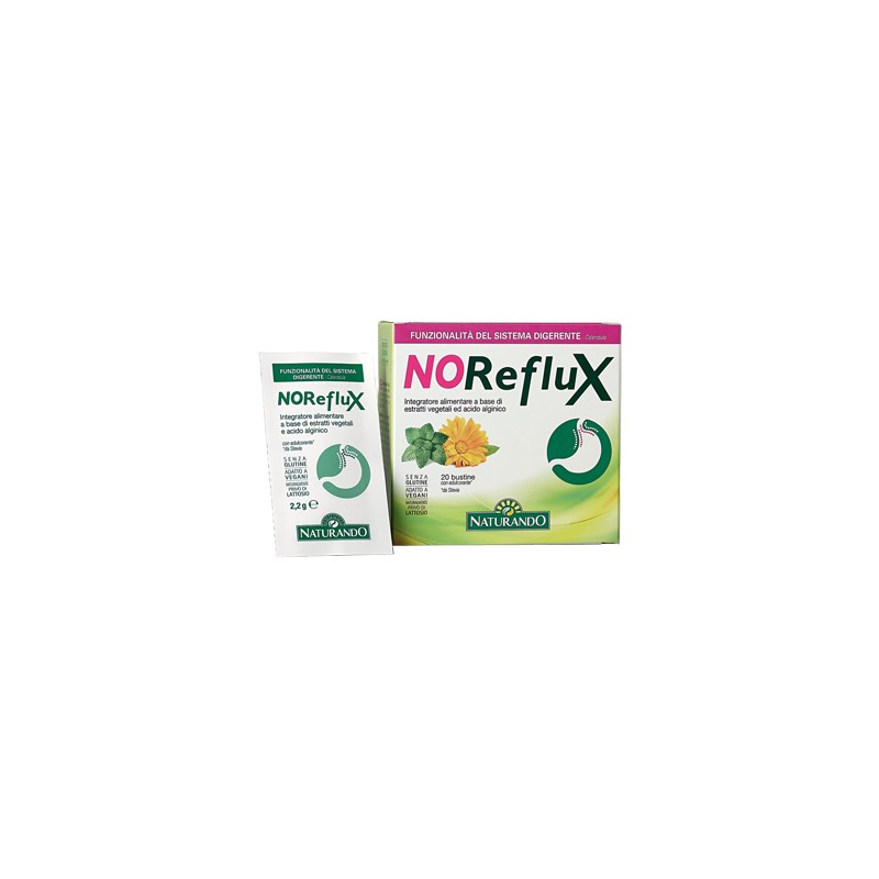 Naturando Noreflux Integratore Alimentare 20 Bustine