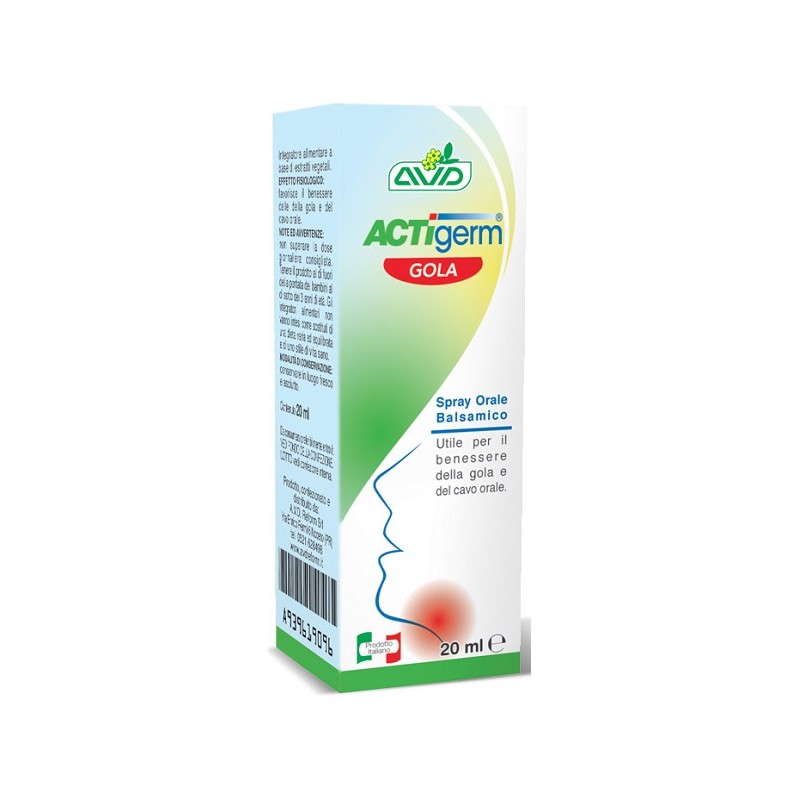 A. V. D. Reform Actigerm Gola Spray 20 Ml