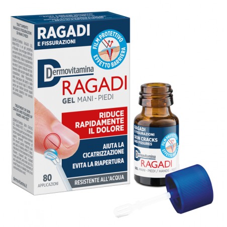 7ml di Gel Ragadi Mani e Piedi Cicatrizzante da Dermovitamina