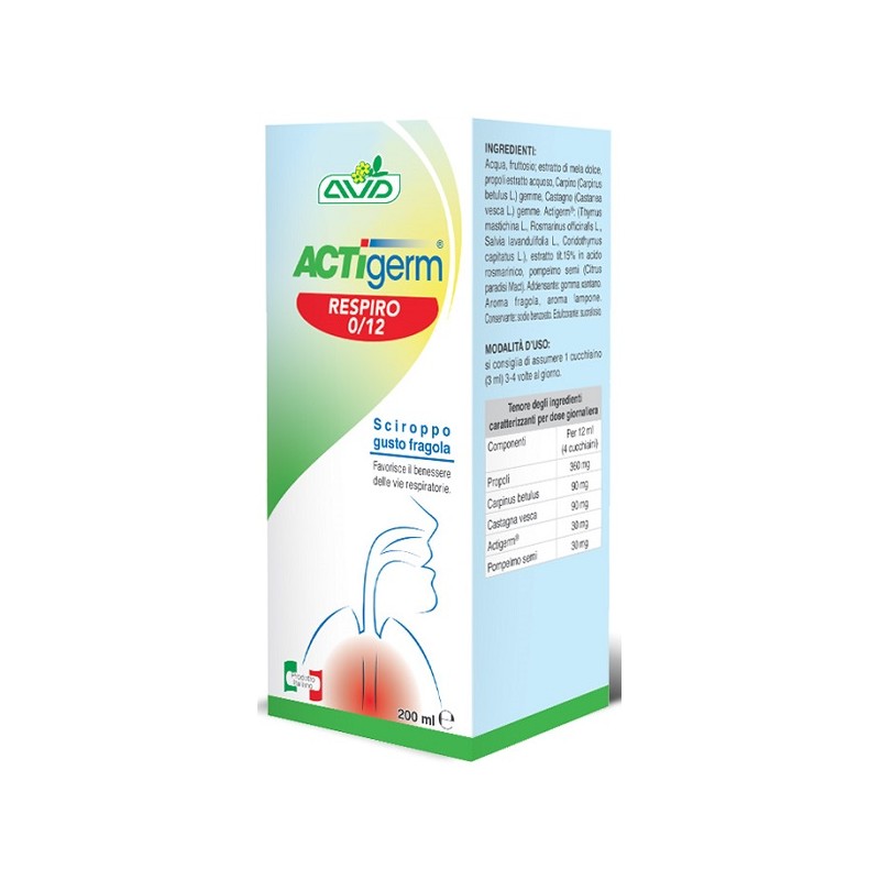 A. V. D. Reform Actigerm Respiro 0-12 200 Ml