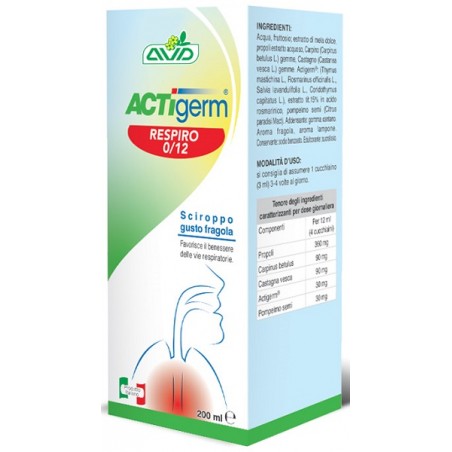 A. V. D. Reform Actigerm Respiro 0-12 200 Ml