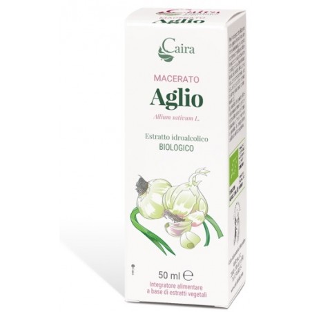 Caira Laboratorio Erboristico Caira Aglio Macerato Idroalcolico Bio Gocce 50 Ml